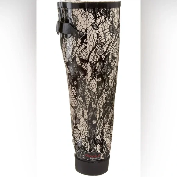 CHOOKA Polished Tall Waterproof Rain Boot - Picture 3 of 7